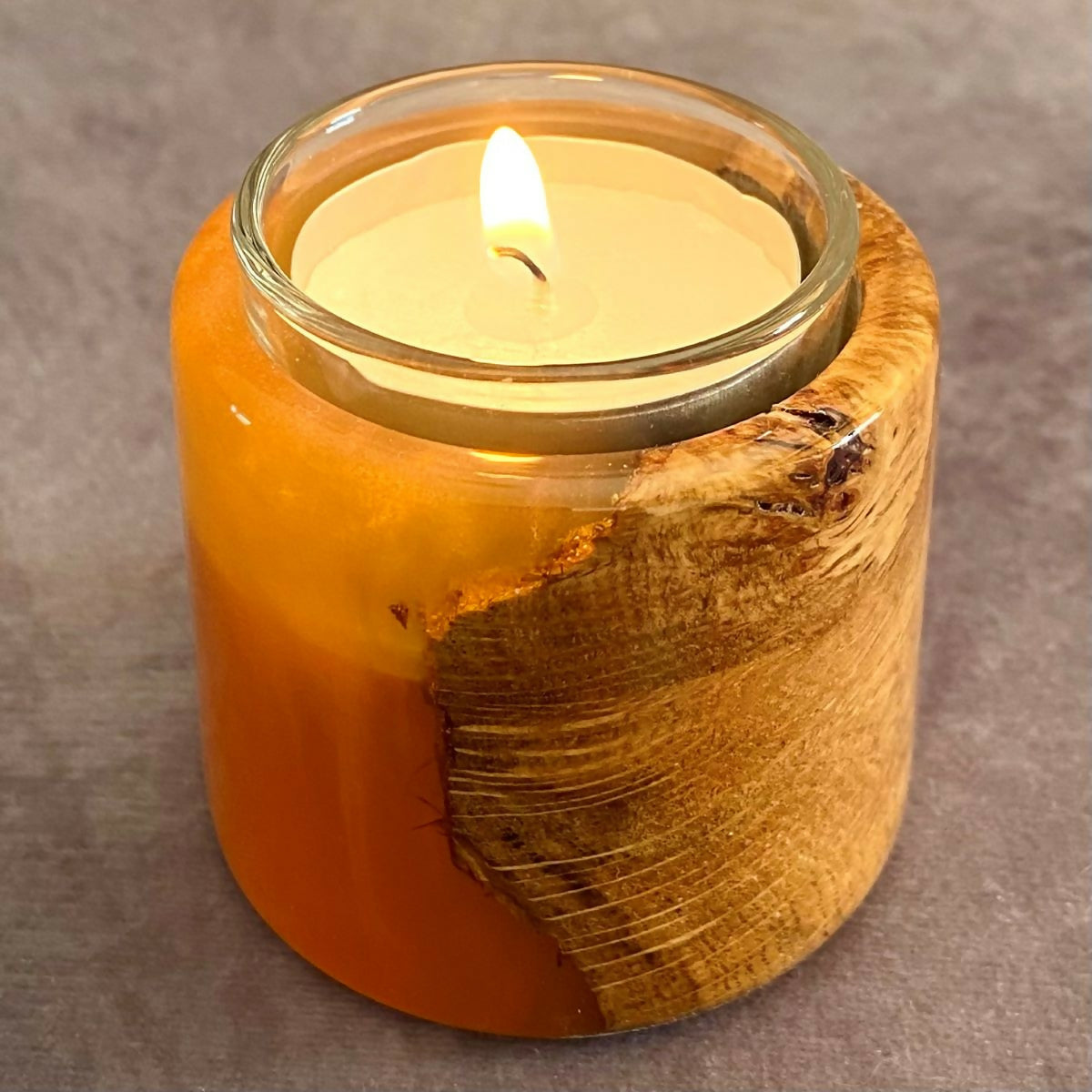 Orange Tealight