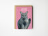 Happy Birthday Cat, British Shorthair A6 Greetings Card