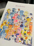 Drinking Cats Catoholic Riso Print