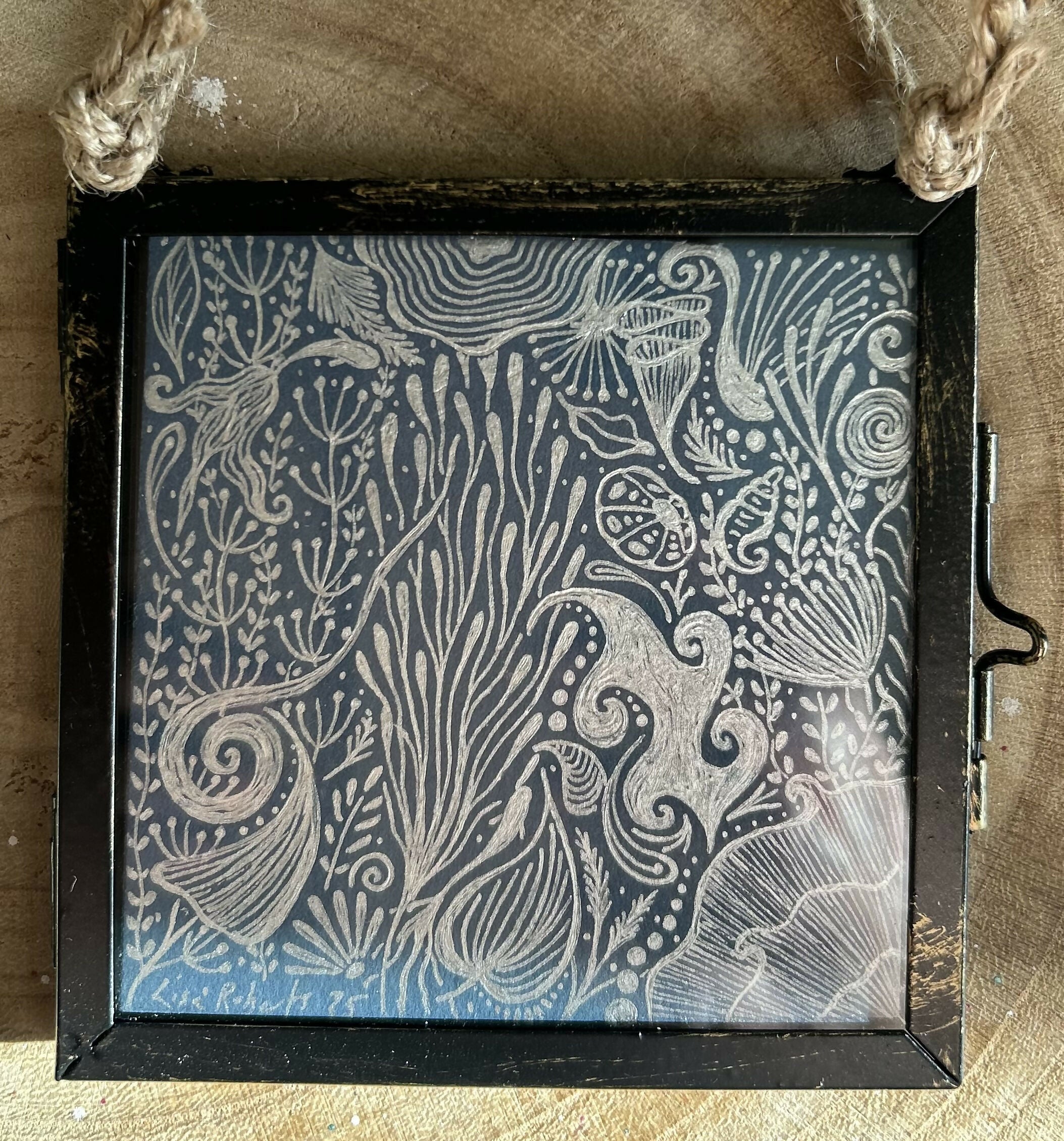 Original Art Work ‘Silver Ocean’