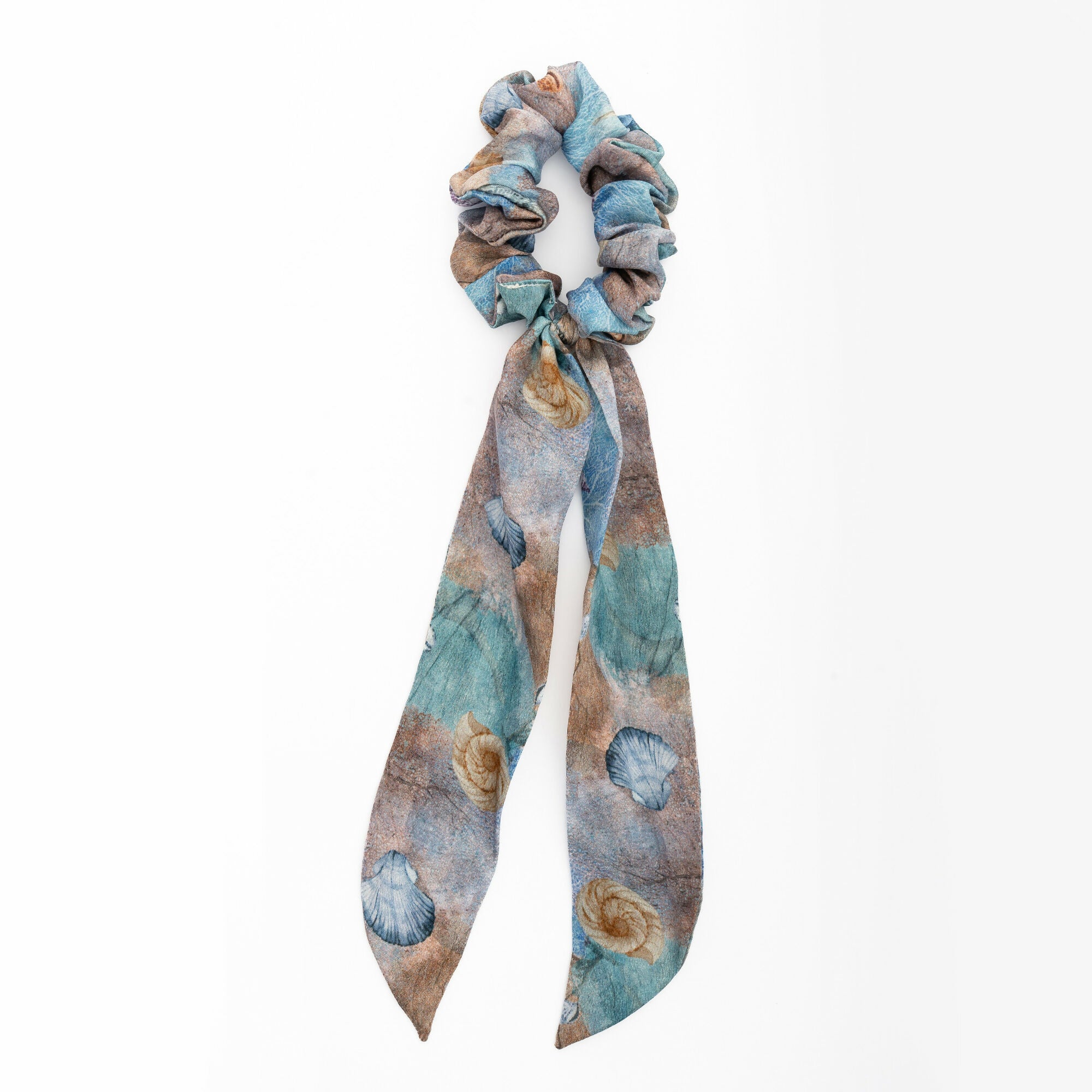 Silk Scarf Scrunchie - Various Designs