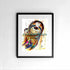 HAPPY 'JUST HANGING' SLOTH, PART OF THE 'ANIMAL ART COLLECTION'