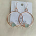 Seaglass Hoop Earrings
