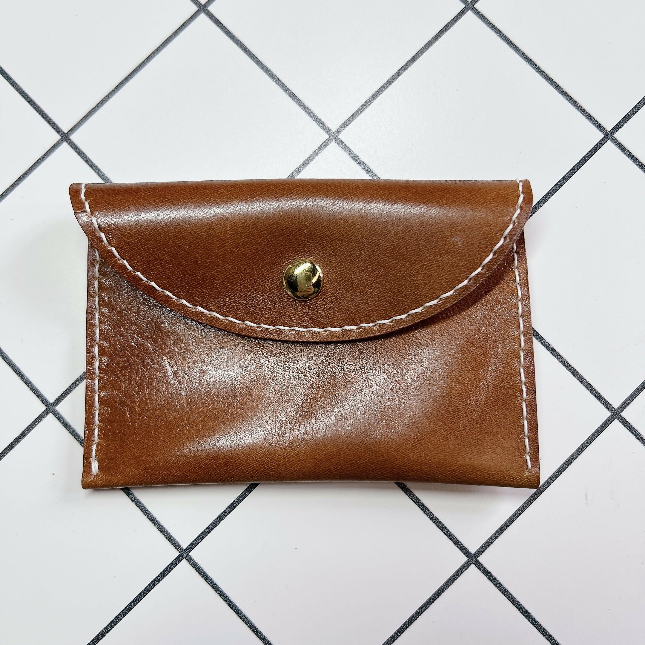 SnapFlod Leather Coin Purse