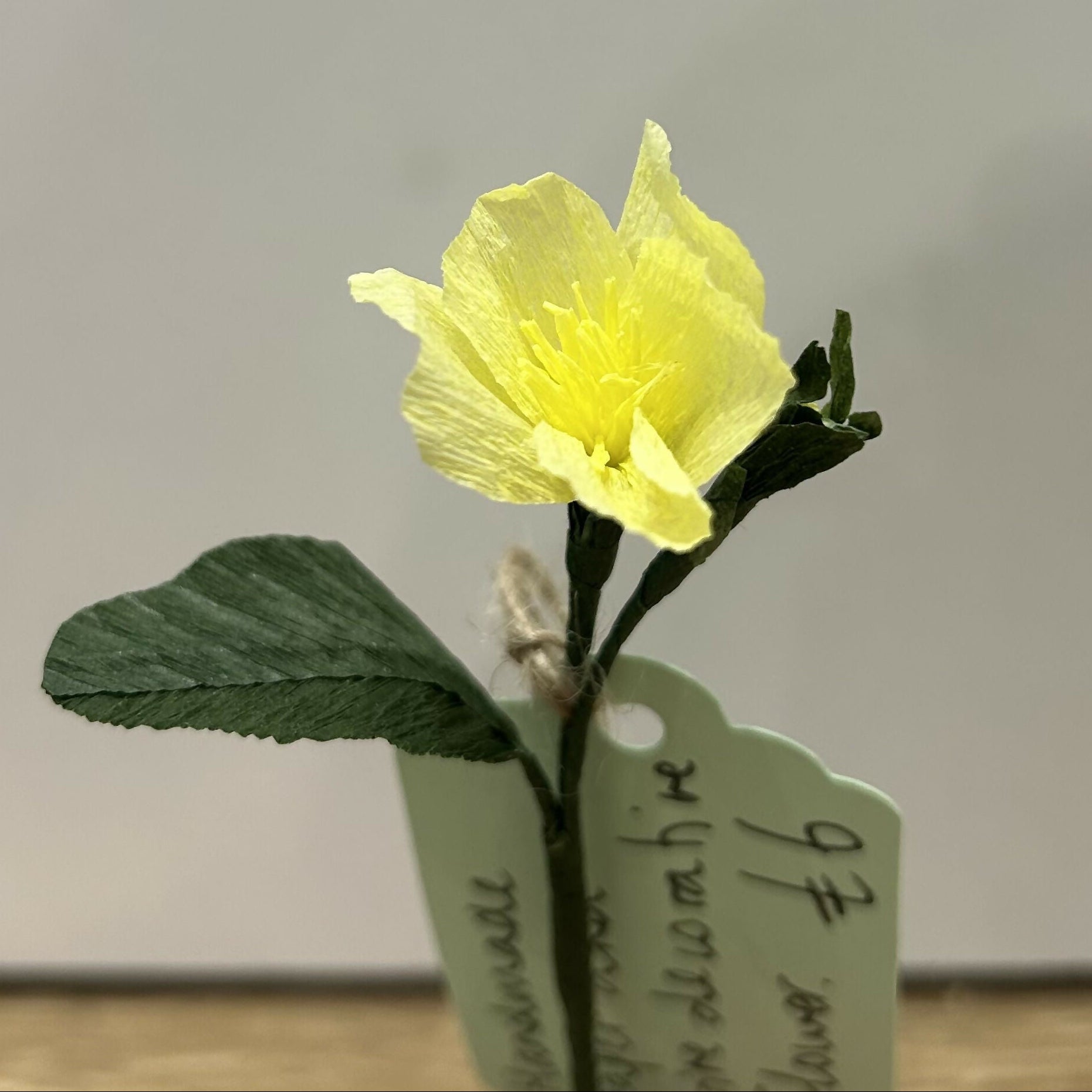 Decorative Paper Wire Flower