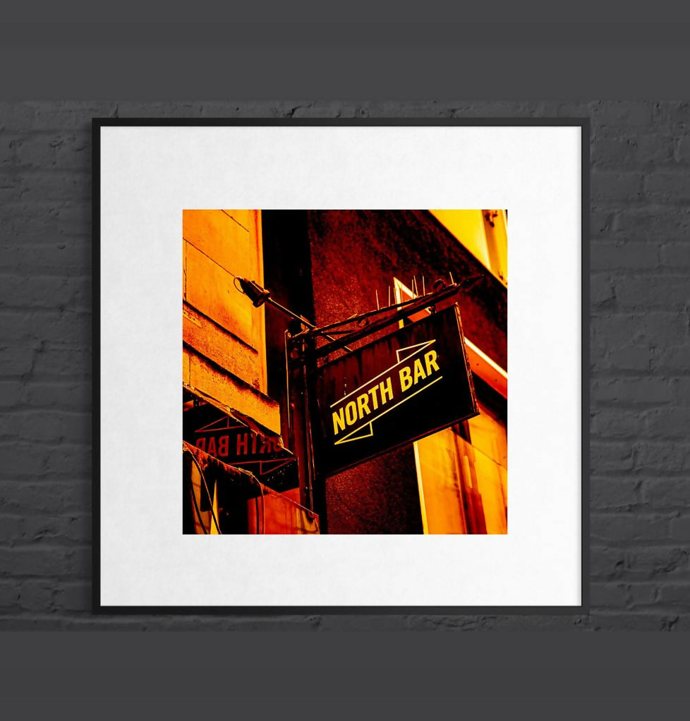 North Bar, Mounted Photographic Print