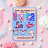 Sticker Sheet - Cat Themed