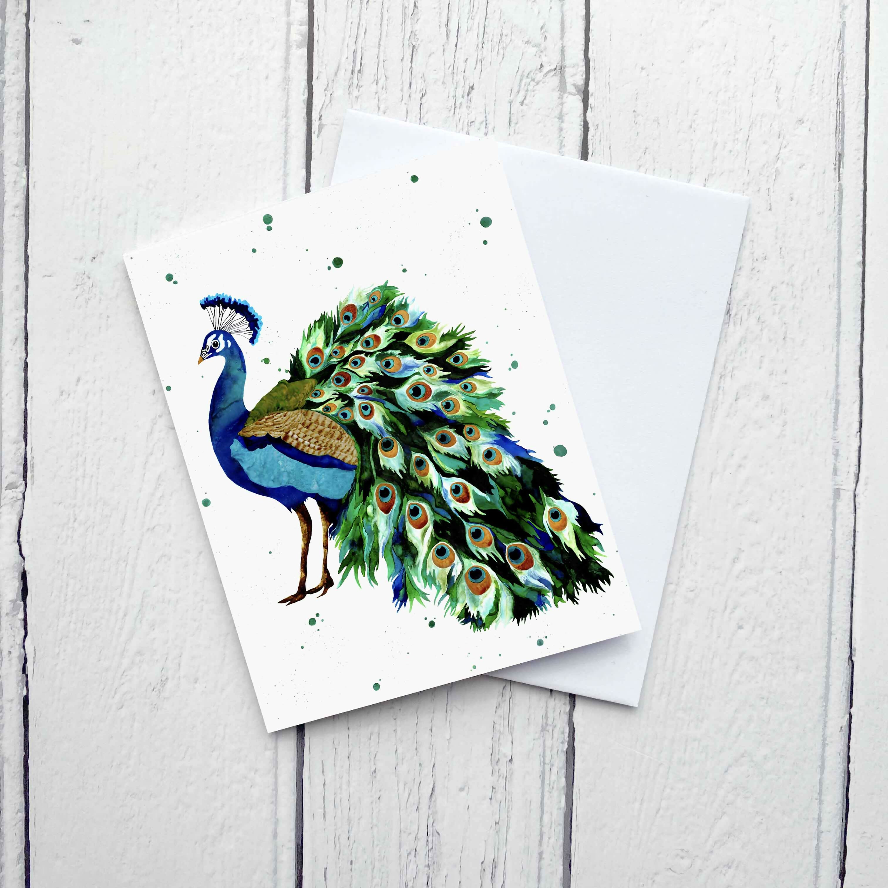 Animal Ink Greetings Card