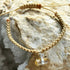 Handmade Adjustable Macrame Bracelet With Citrine Charm