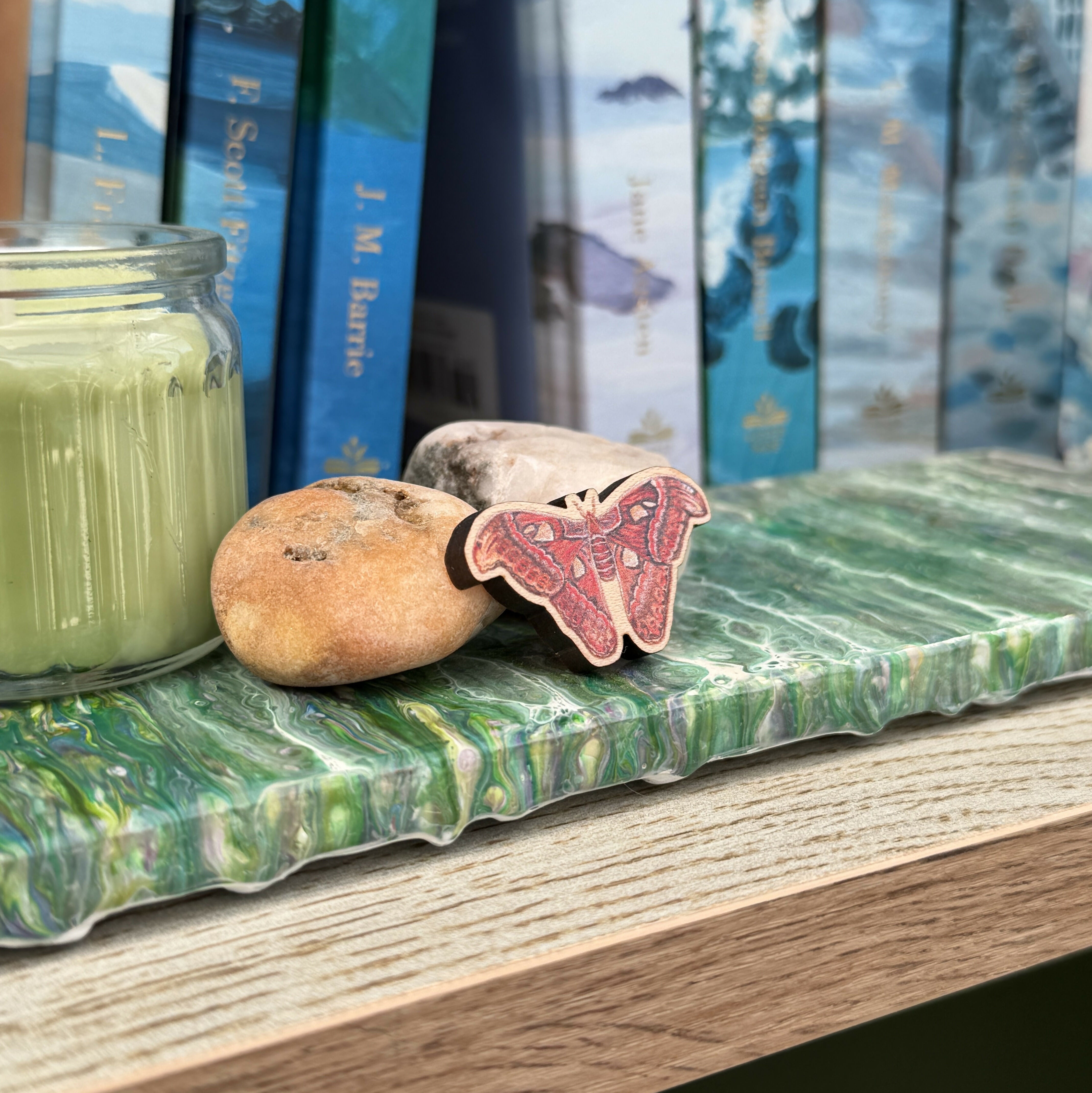 Atlas Moth - Wooden Pin