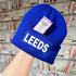 Leeds Cuffed Rectangular Patch Beanie Hat