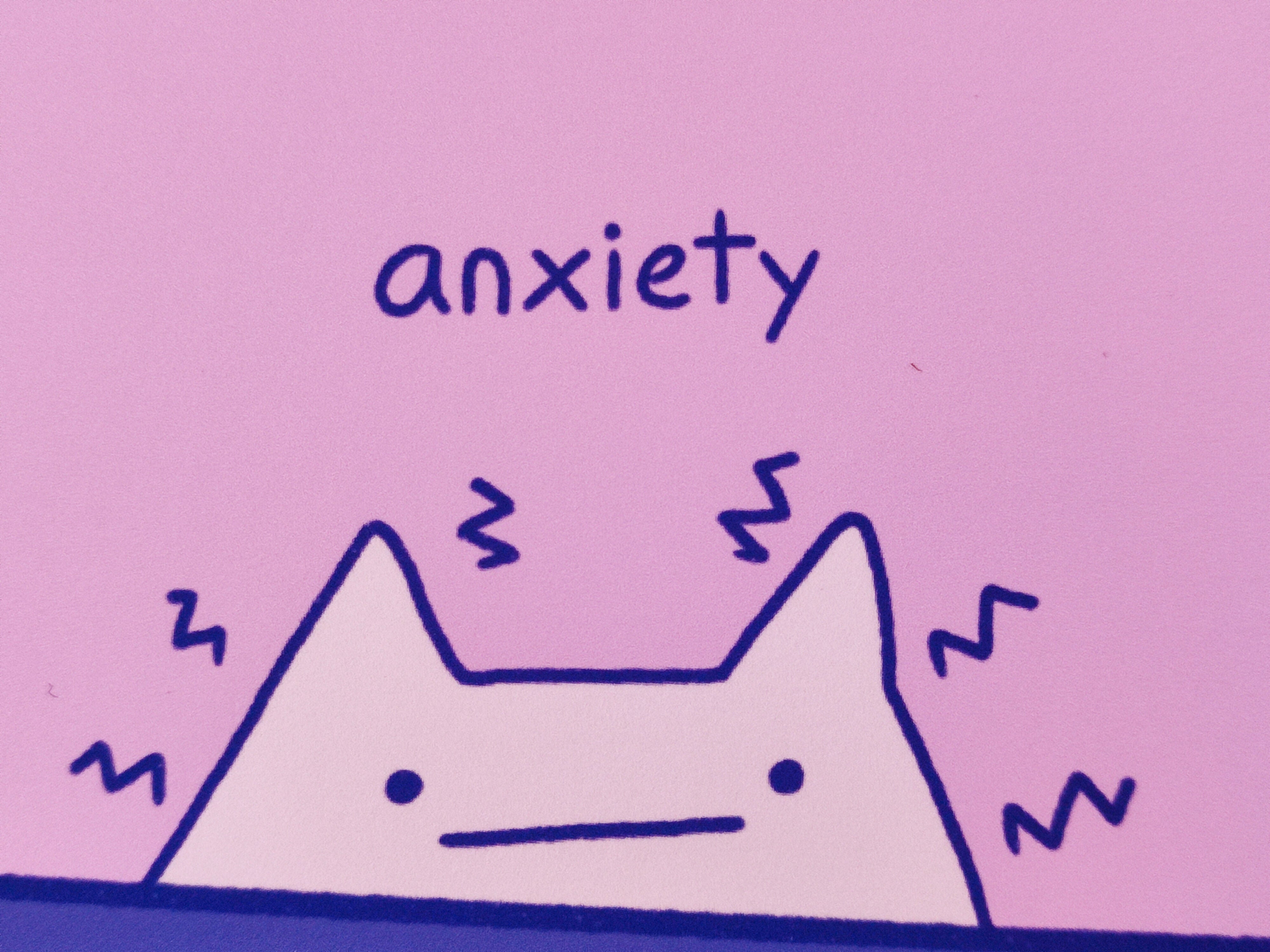 Anxiety Art Print