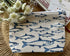Fish Print Cosmetics Bag/ Make Up Bag