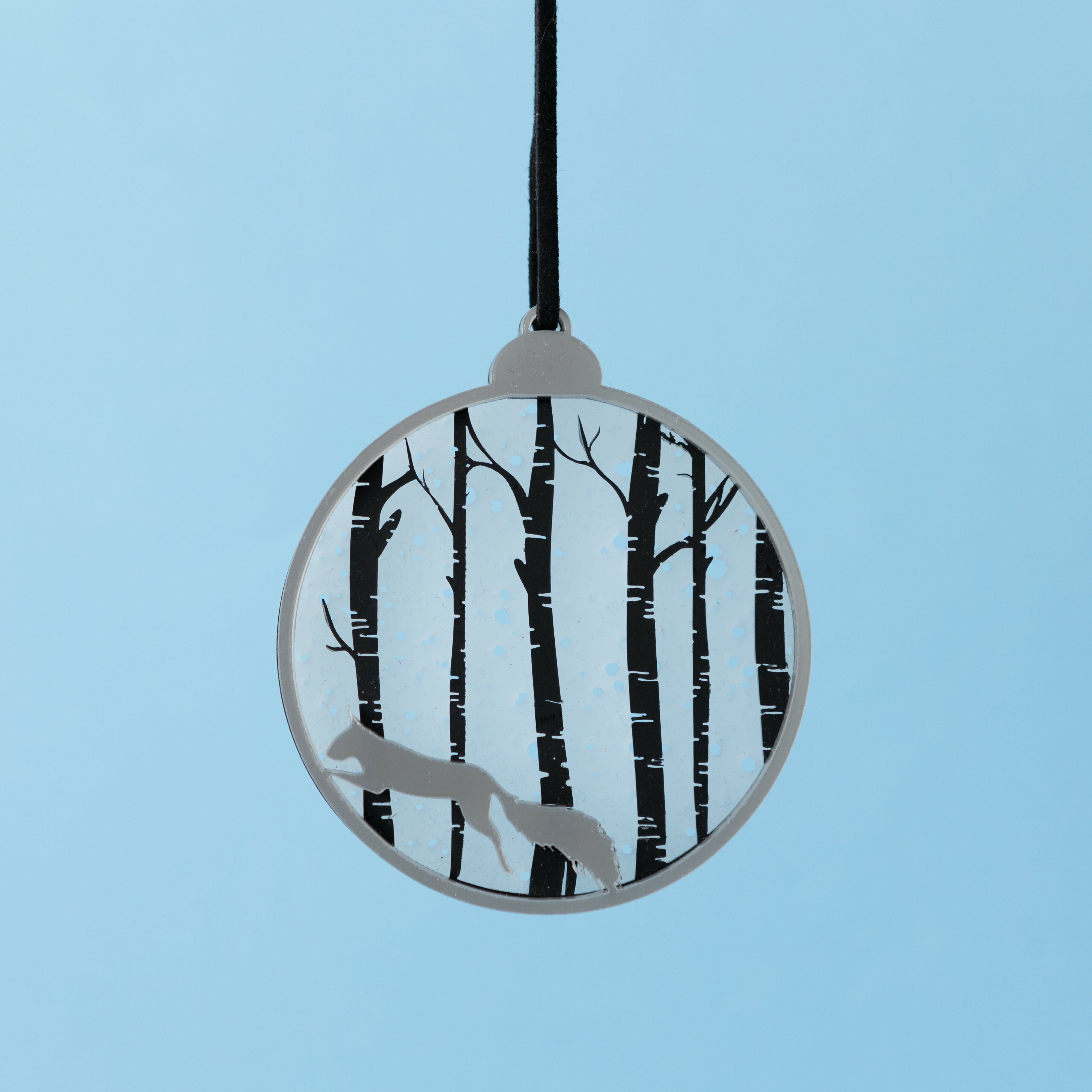 Squirrel Winter Woodland Bauble