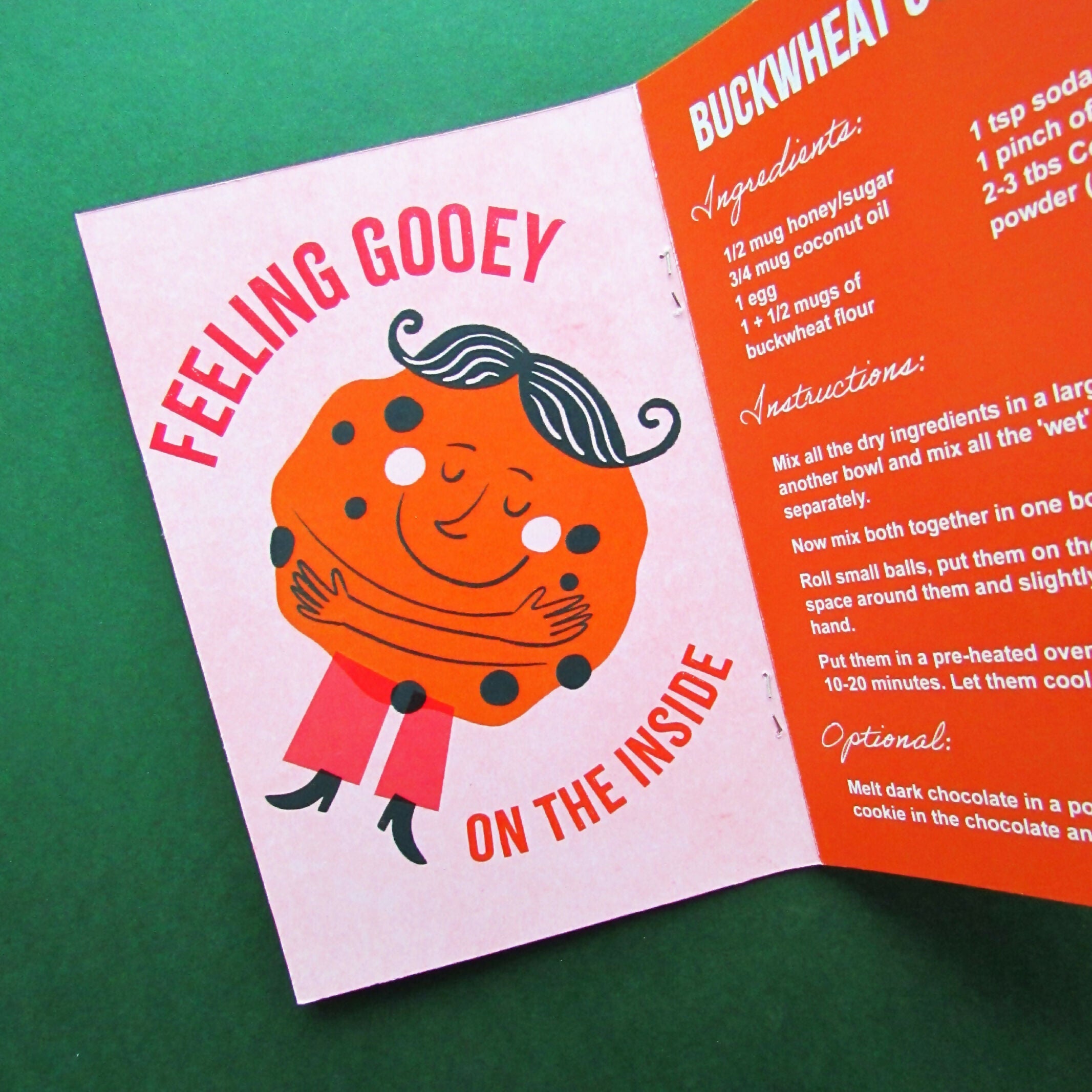 Easy and Short, Pocket-size Illustrated Sweet Tooth Recipe Book