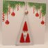 Fused Glass Christmas Card