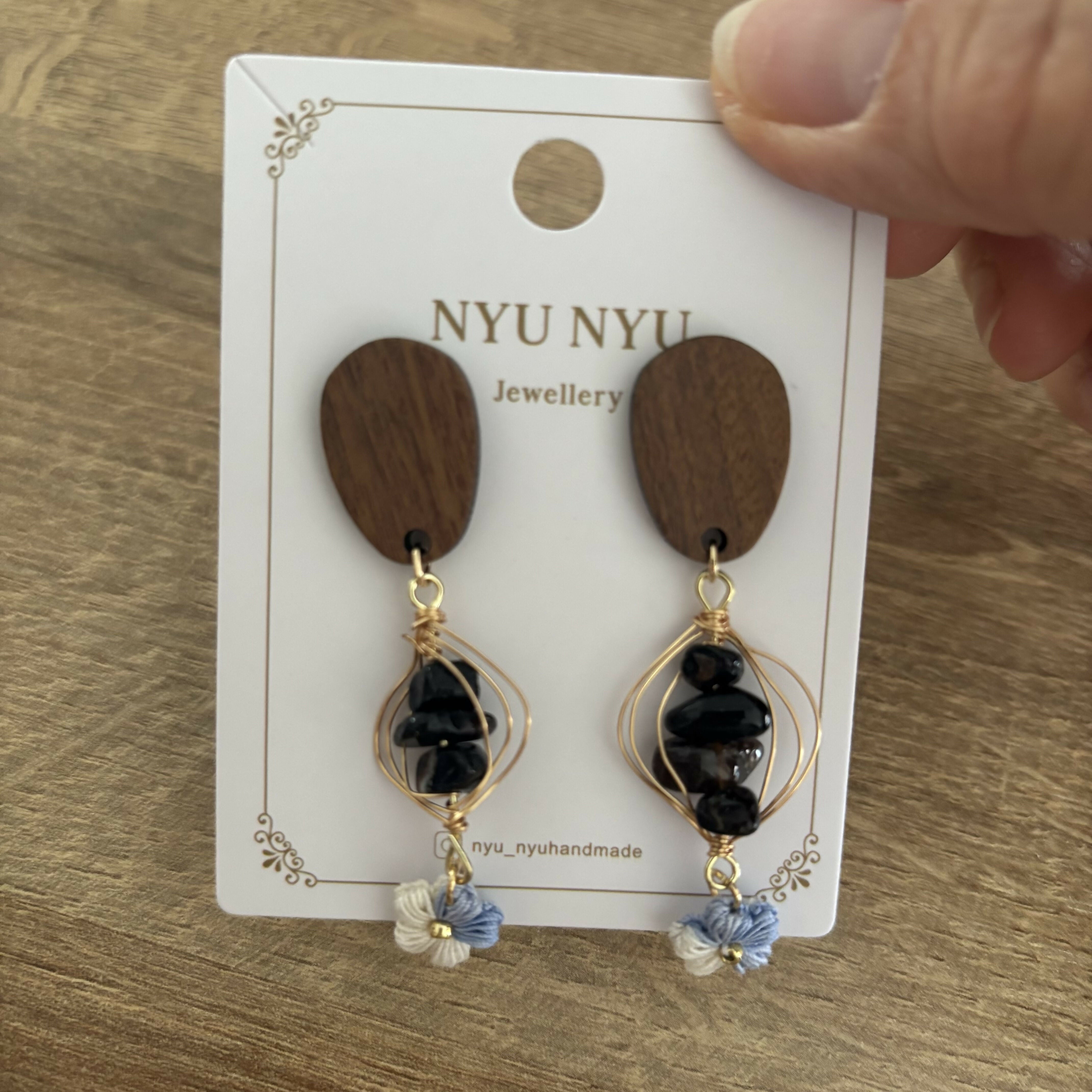 Micro Crochet dangle Earrings