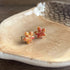 Orange Maple Leaf Studs
