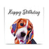 BEAGLE DOG GREETINGS CARD