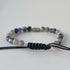 UNISEX HEALING CRYSTAL AND AROMATHERAPY BEAD THIRD EYE CHAKRA BRACELET