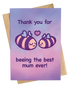 Bee Mum Greetings Card