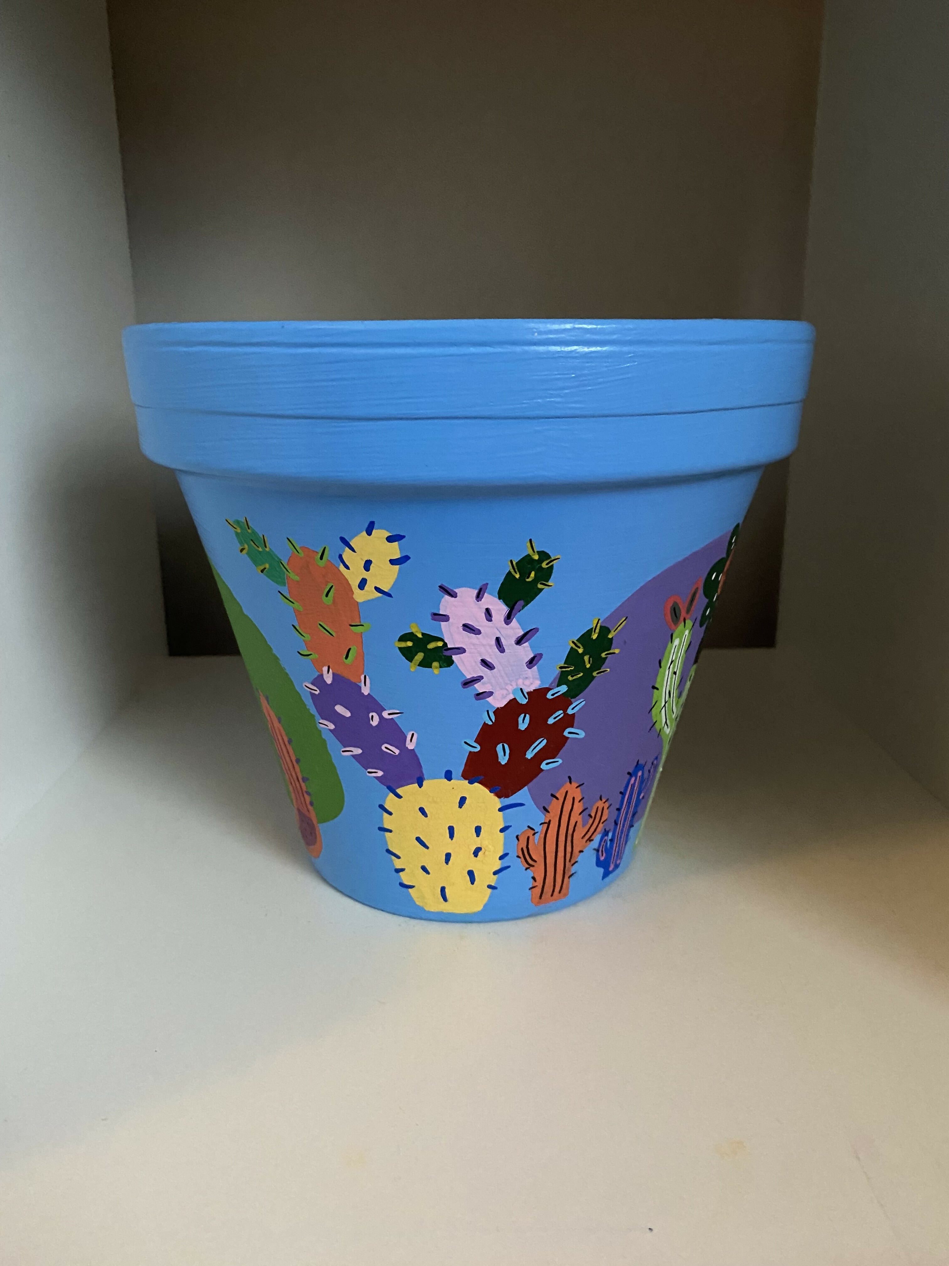 Ocean Cactus Pot