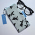 Glasses Case - Mint Birds