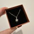 Small Star Necklace - Silver