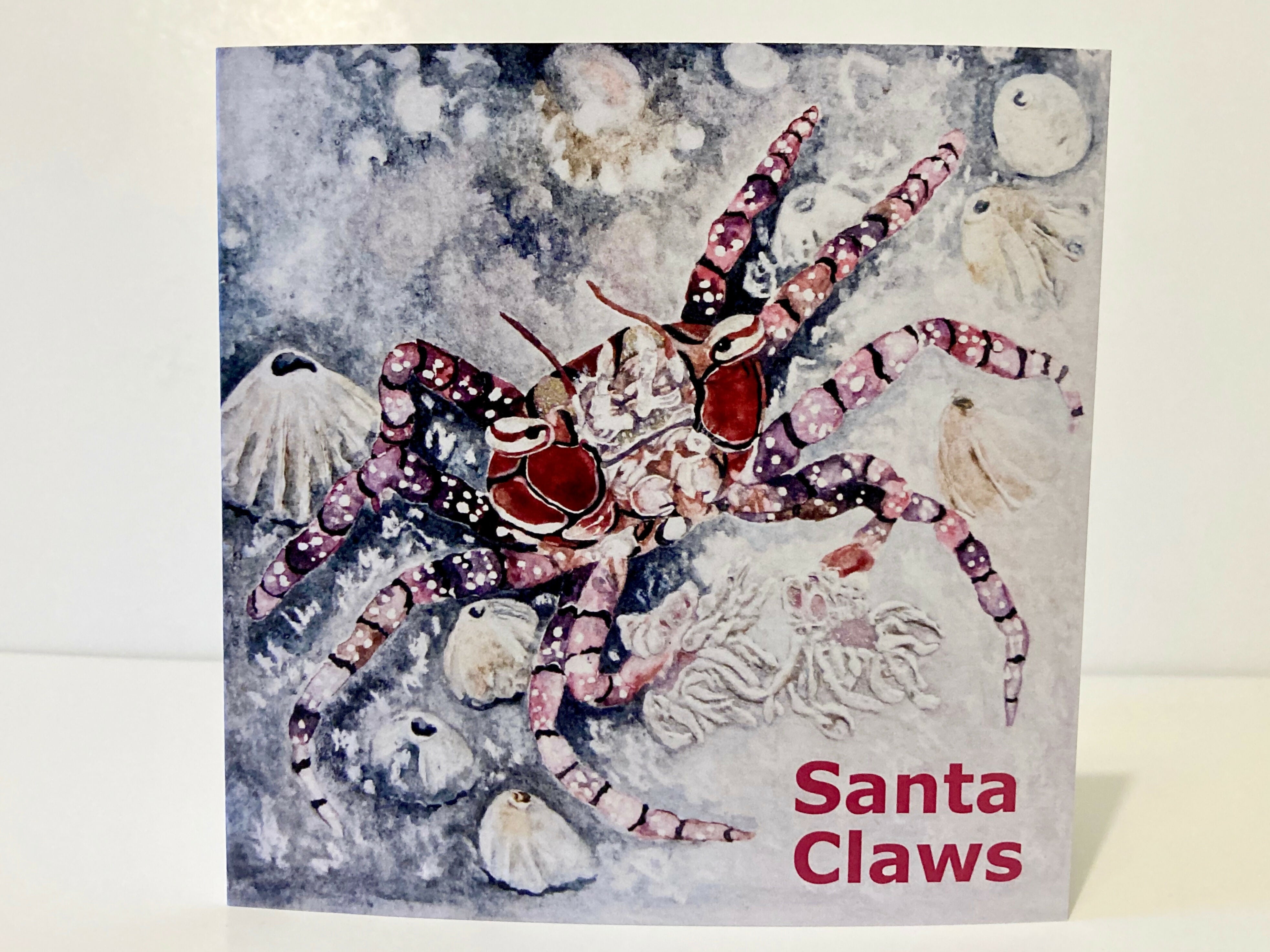 Santa Claws - greetings card