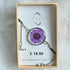 Stainless Steel Real Dried Daisy Bracelet