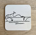 Chilled Mouse Coaster – Pen And Ink Design