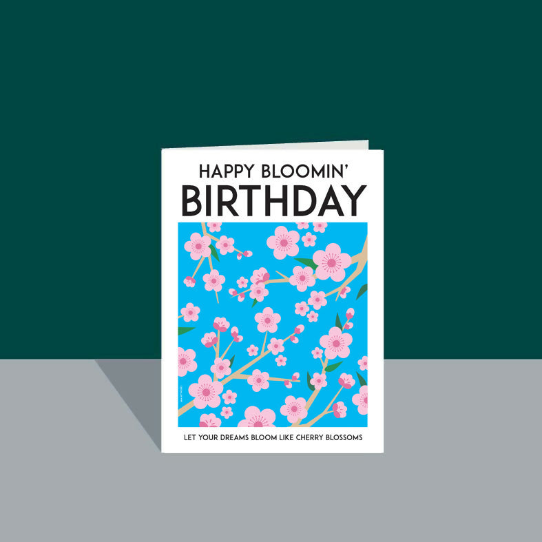 Bloomin' Birthday Blossoms Card