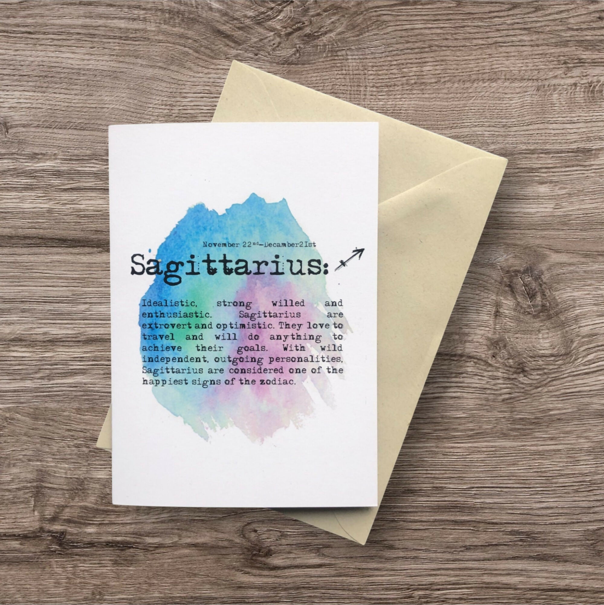 Sagittarius Card