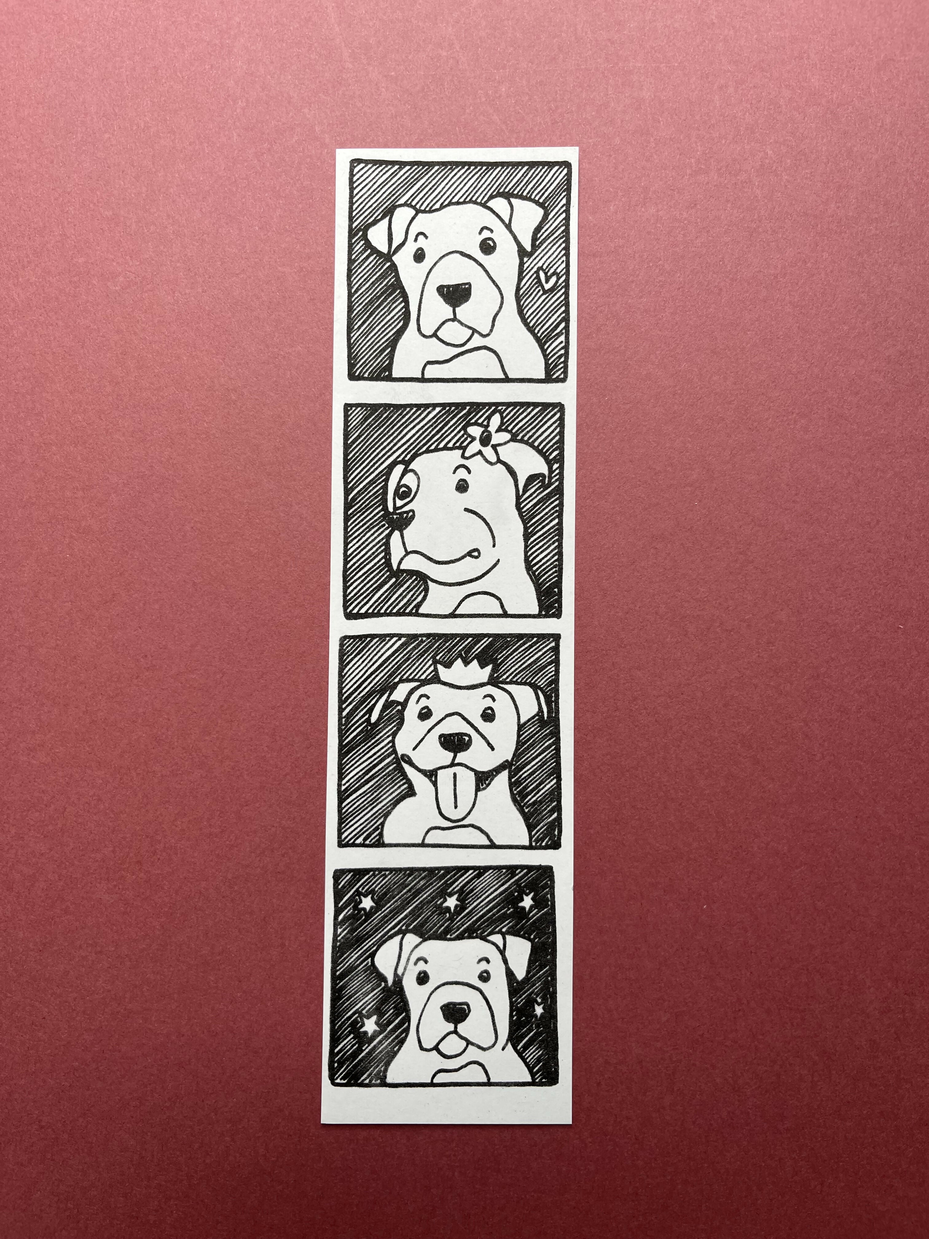 Photobooth Print - Staffy