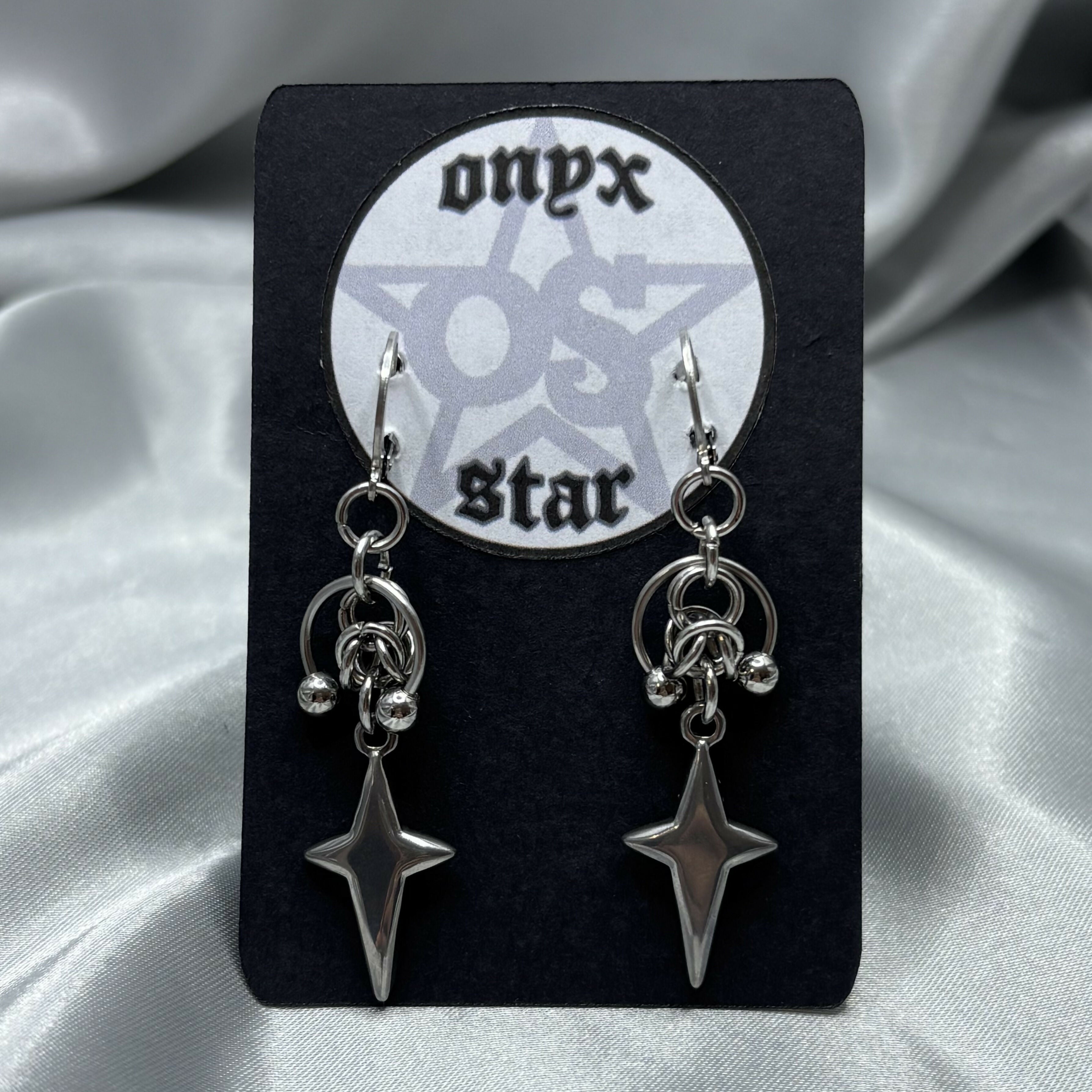 Pierced Sparkle Earrings