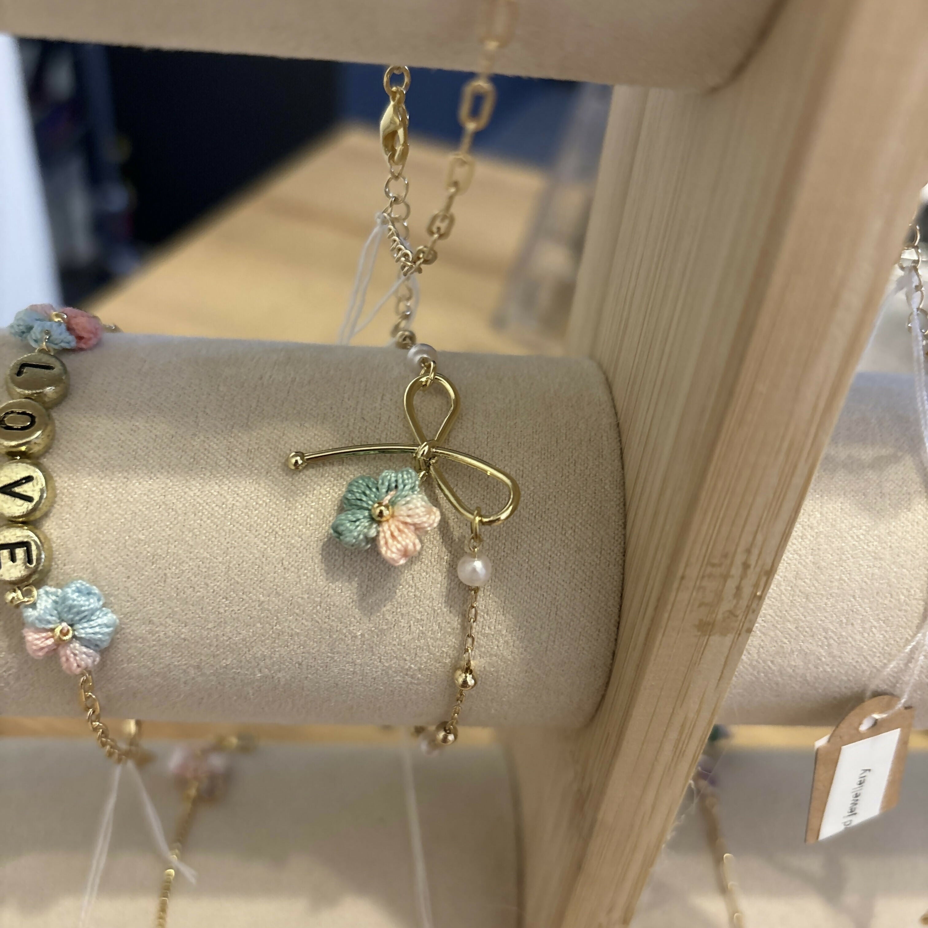 Micro Crochet Flower Bracelets