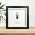 Metallic Stag Beetle (Cyclommatus metallifer) Handmade Box Frame