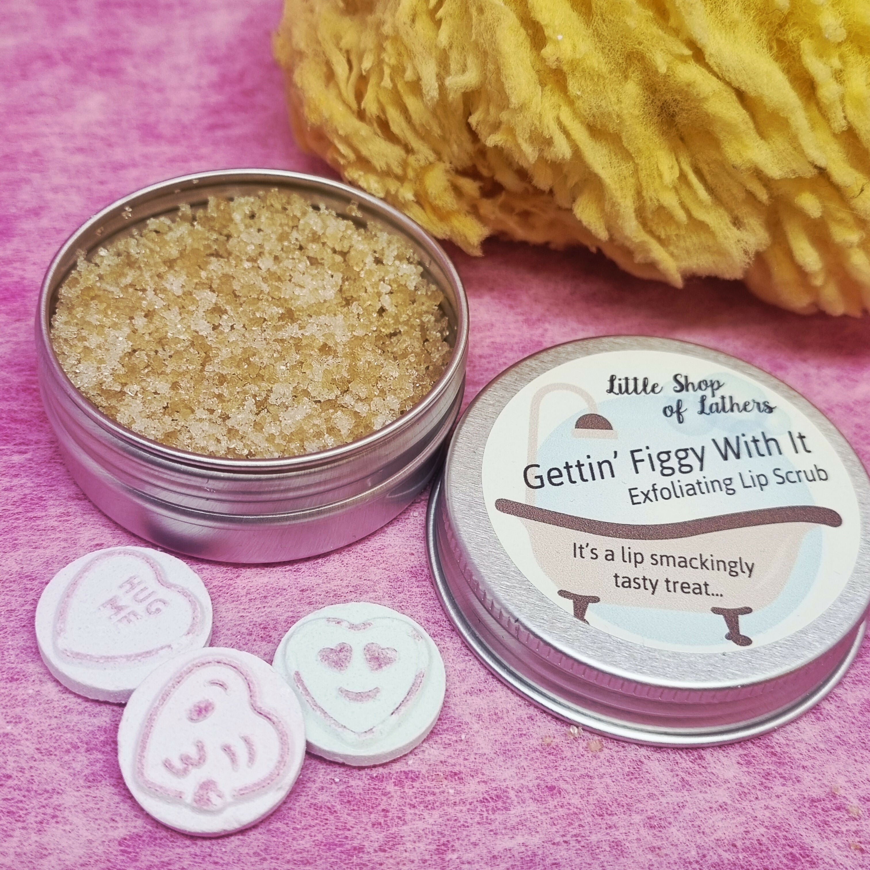 Exfoliating Lip Sugar Scrub - Gettin' Figgy With It