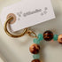 Fifi & Bo Bag Charm Tortoiseshell and Blue