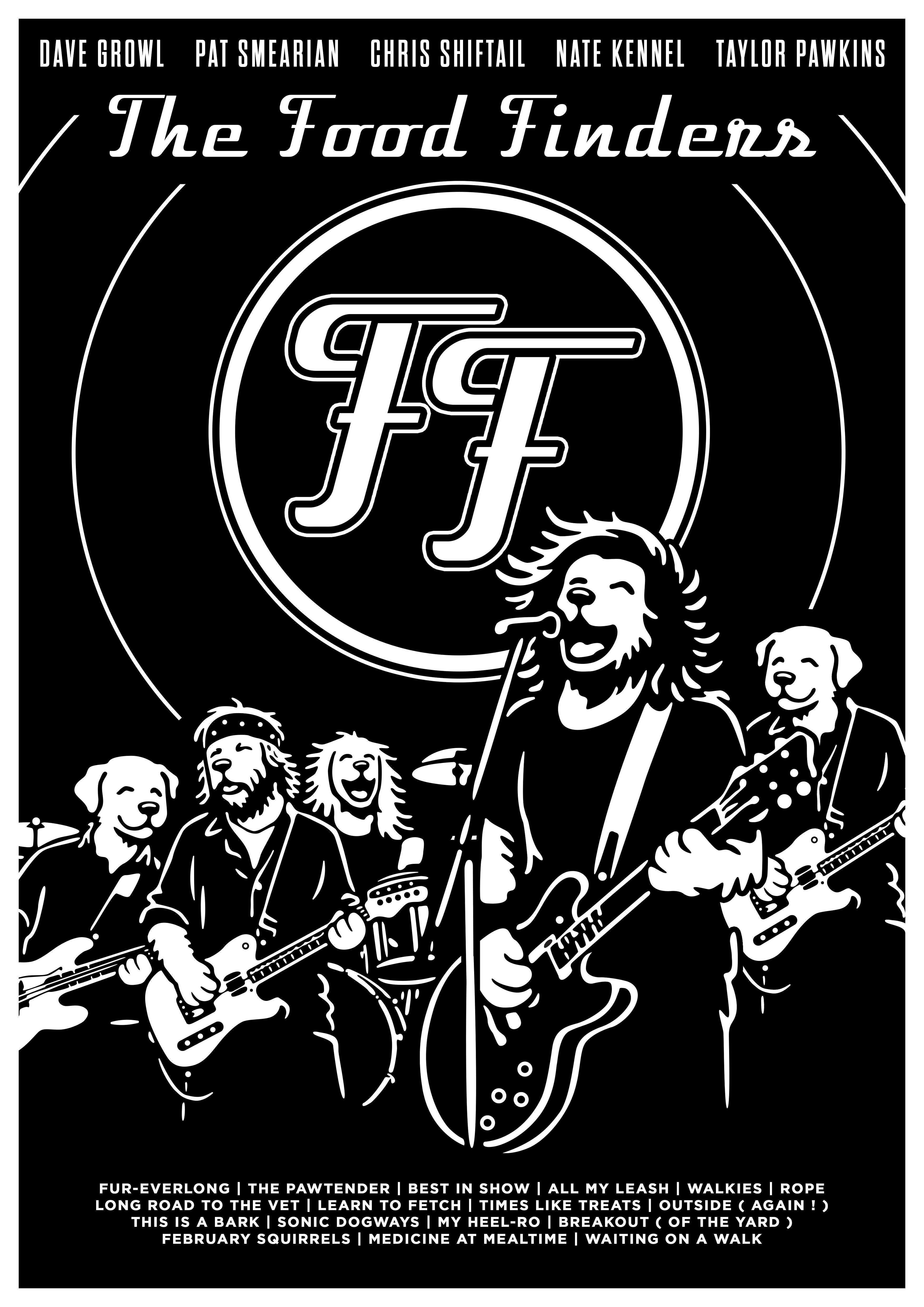 The Food Finders ( A3 Print )