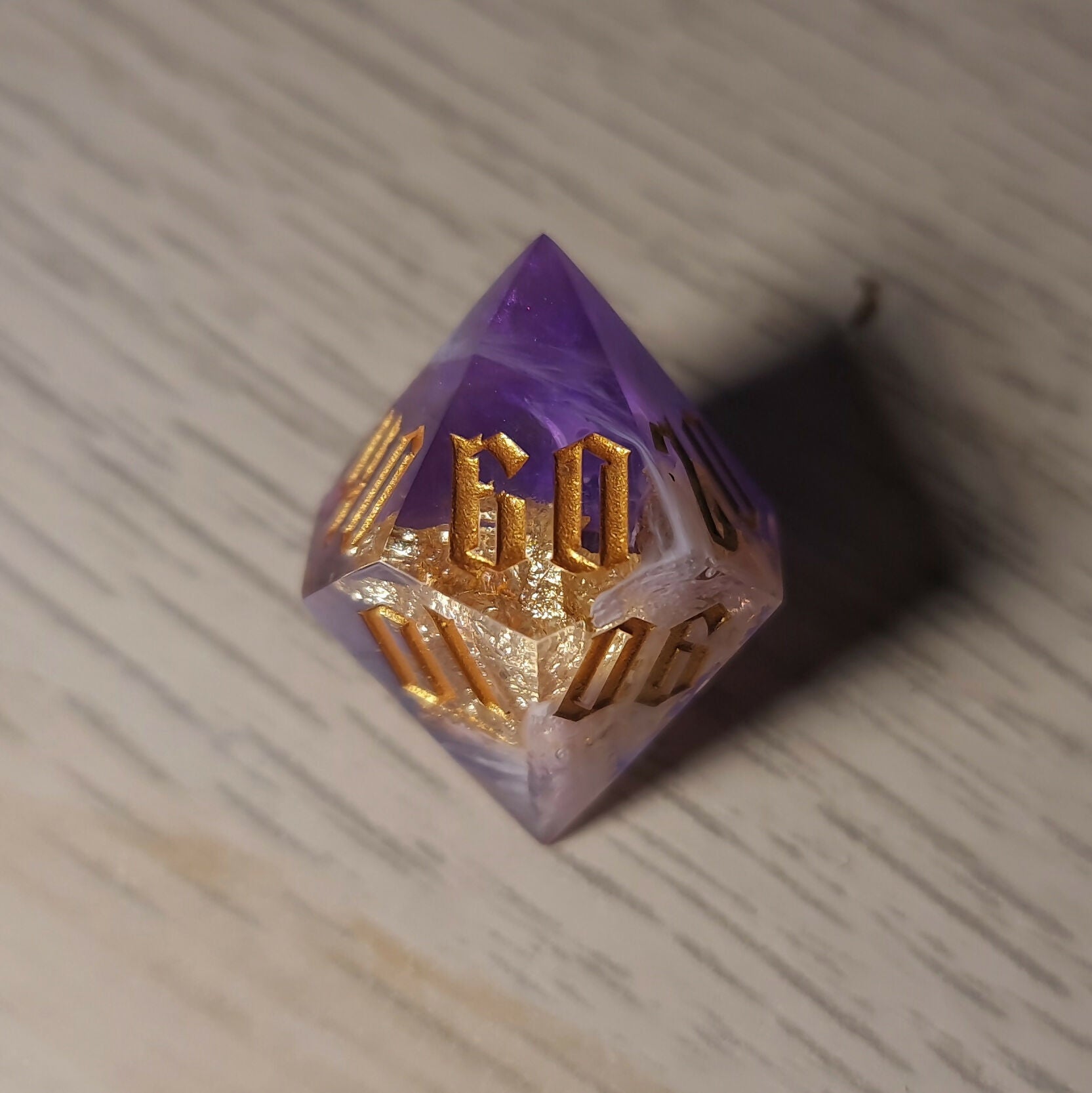 Liquid Treasure Dice • Purple