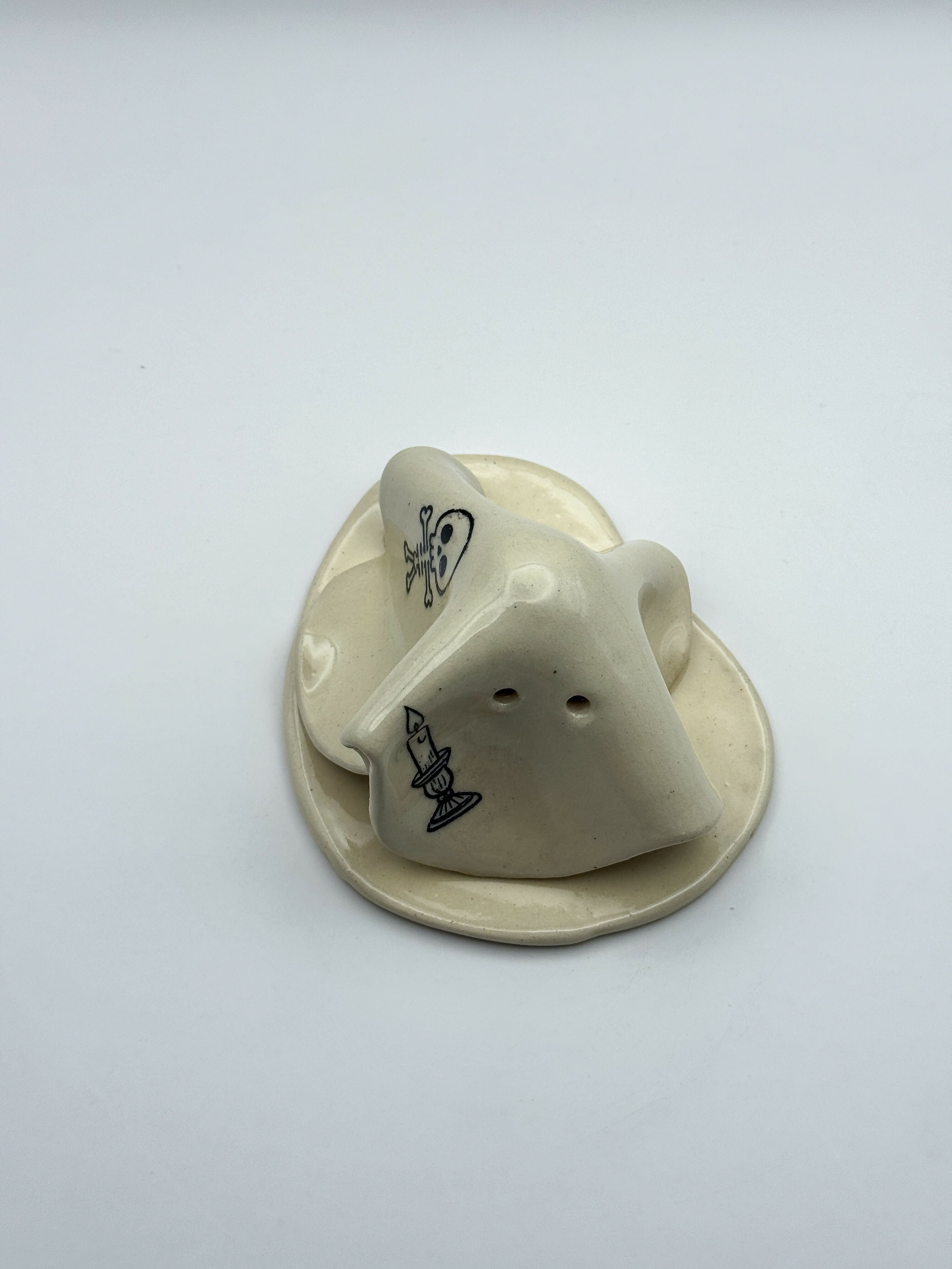 Handmade Incense Cone Ghost