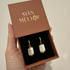 Pearl Hoop Earrings - Gold