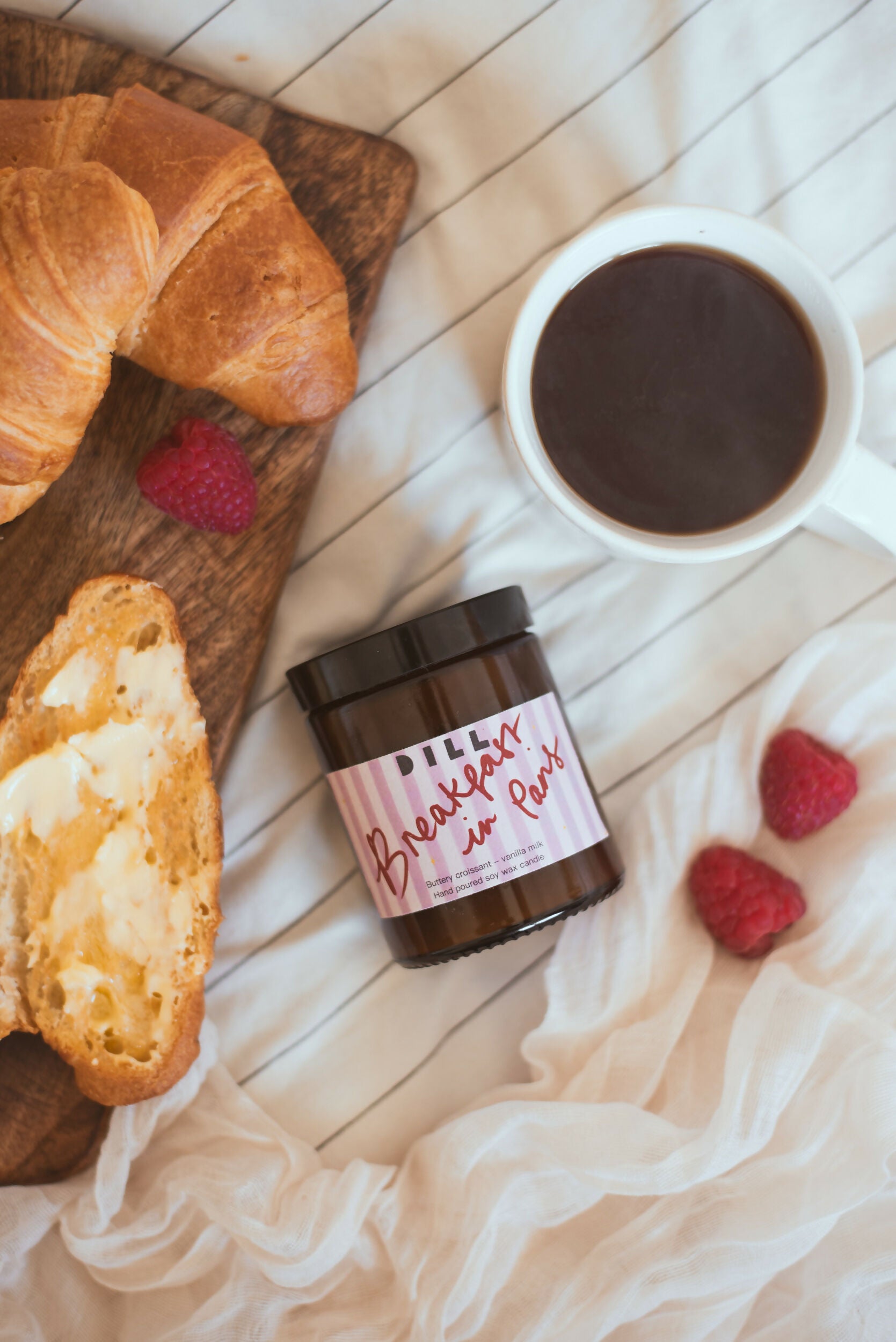 Breakfast In Paris - Soy Wax Candle