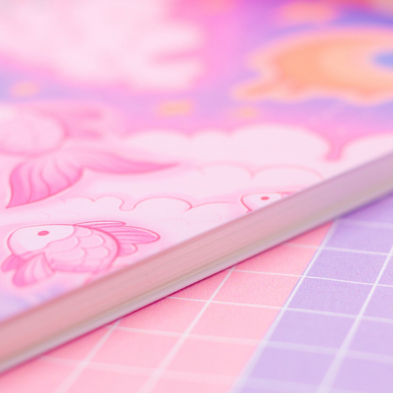 Reusable Sticker Collecting Book - Cosmic Swim