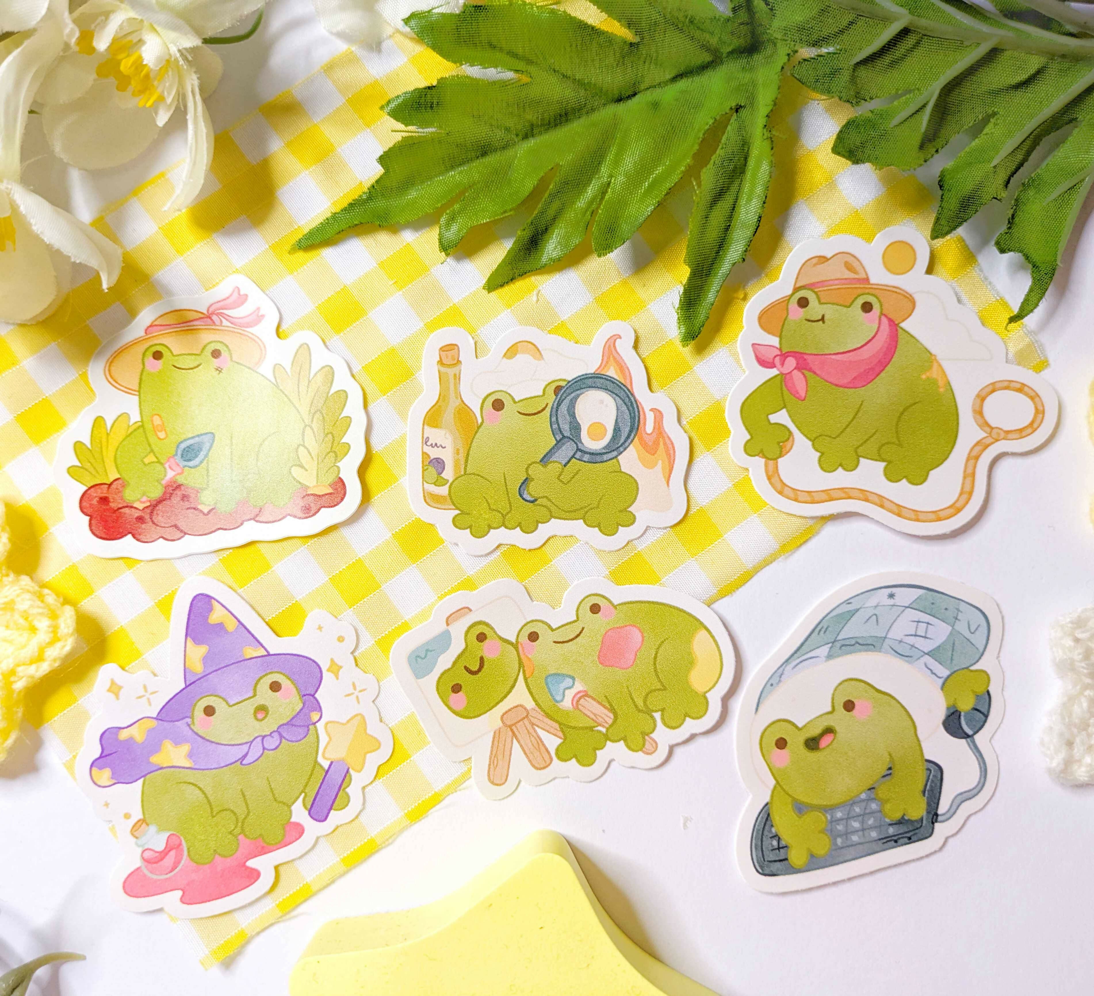 Frogs With Jobs - Sticker Pack