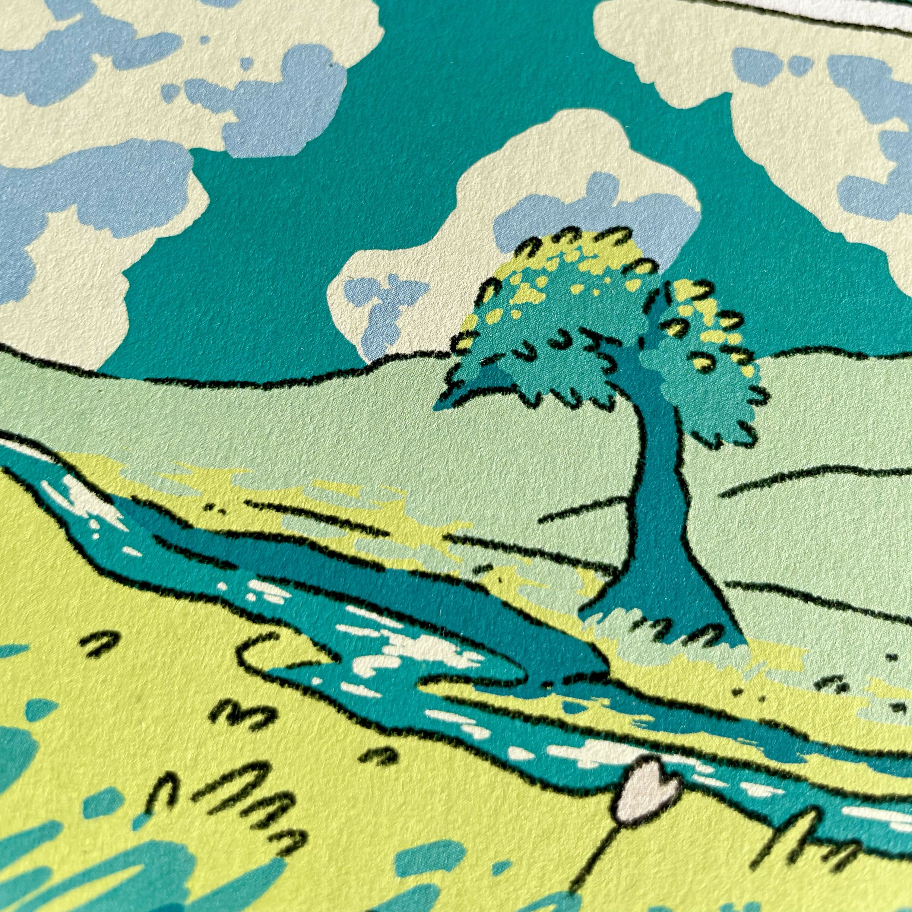 Spring is Springing A4 Print