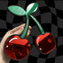 Cherry Mirror Wall Art