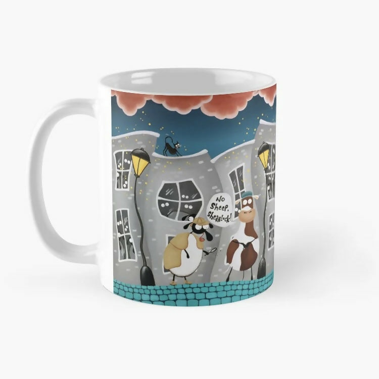No Sheep, Shearlock! Ceramic Mug
