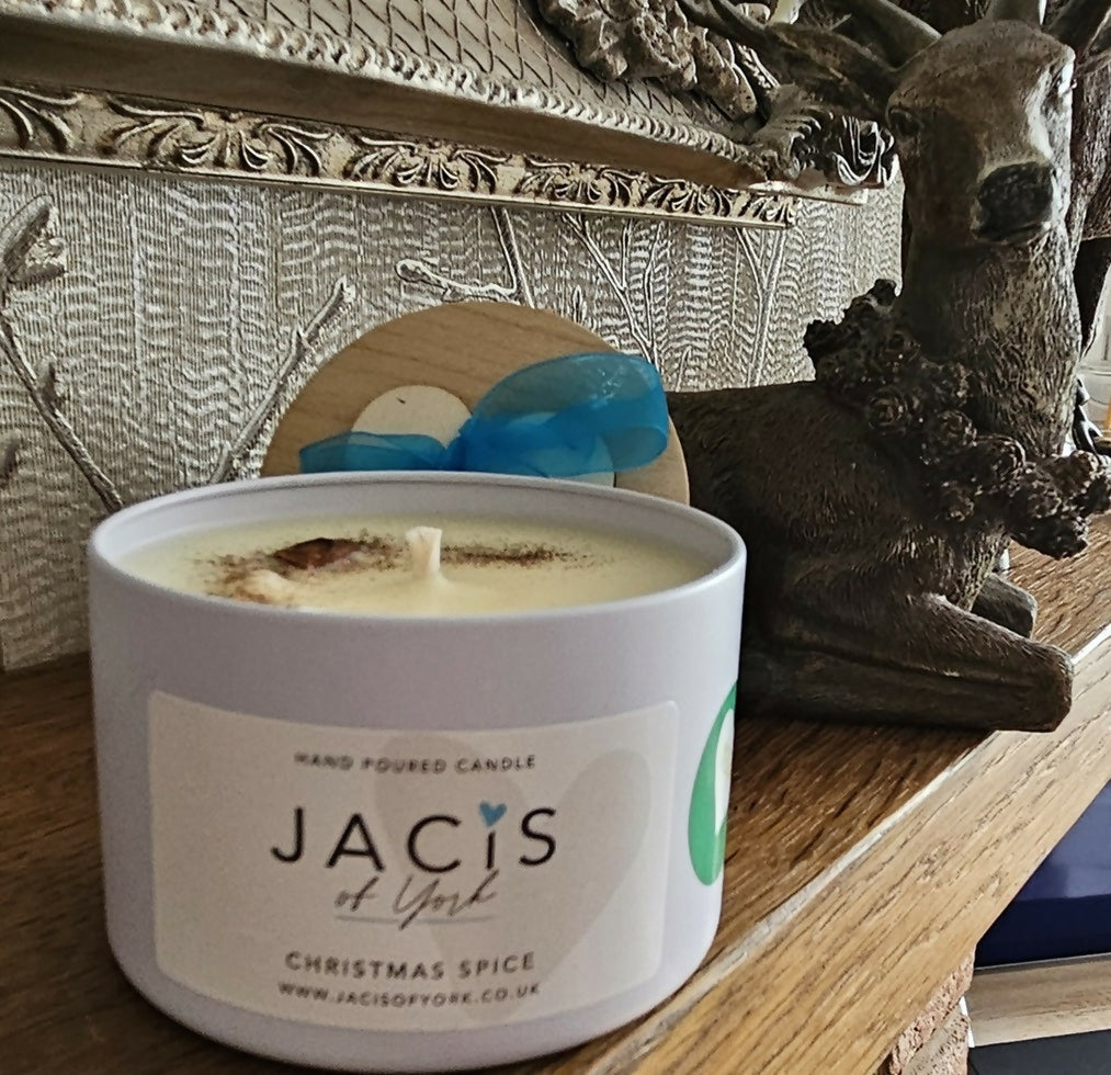 Jacis of York Christmas spice scented candle